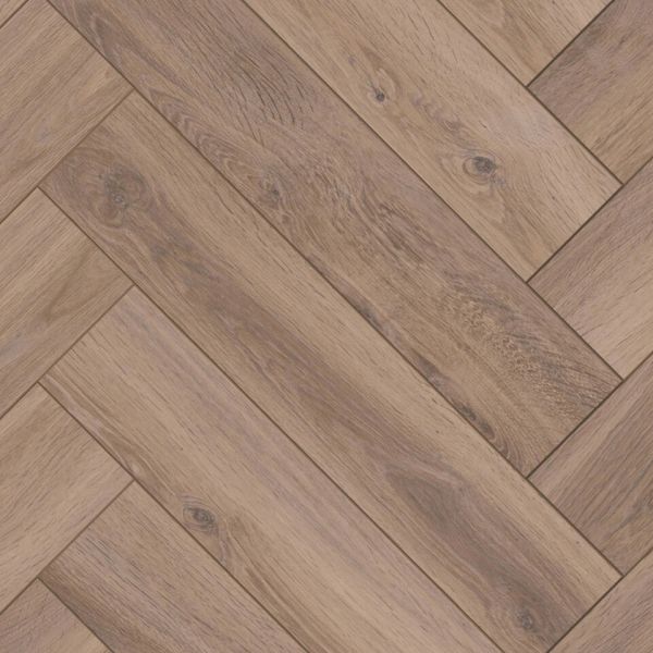 Laminatgolv Tarkett Woodstock Herringbone 1,24 m² per paket Chester Oak Light