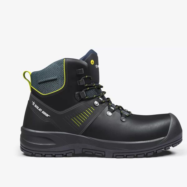 Sikkerhedsstøvle Solid Gear Ion Mid S3L, ESD, Sort 36