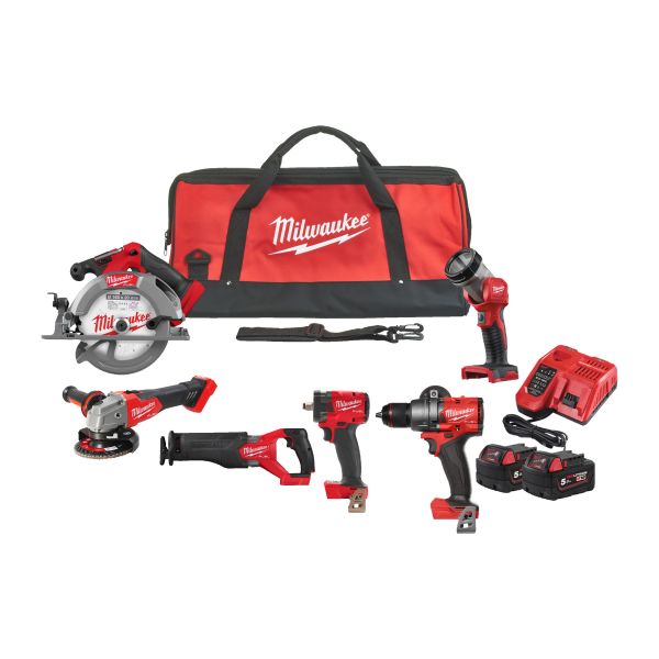 Værktøjssæt Milwaukee M18 FPP6H3-502B  