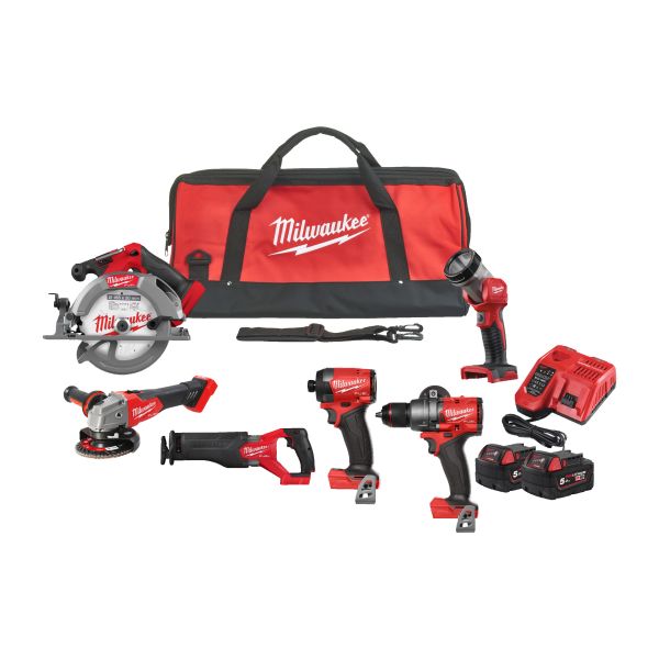 Verktøysett Milwaukee M18 FPP6G3-502B  