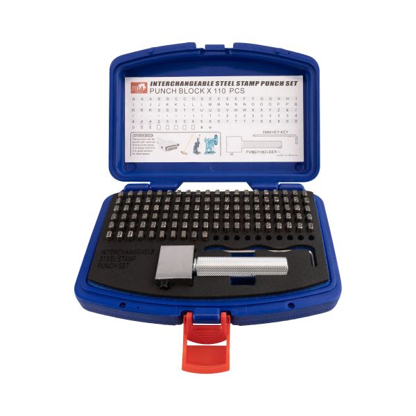 Stämpelset PELA 549868 110 delar 