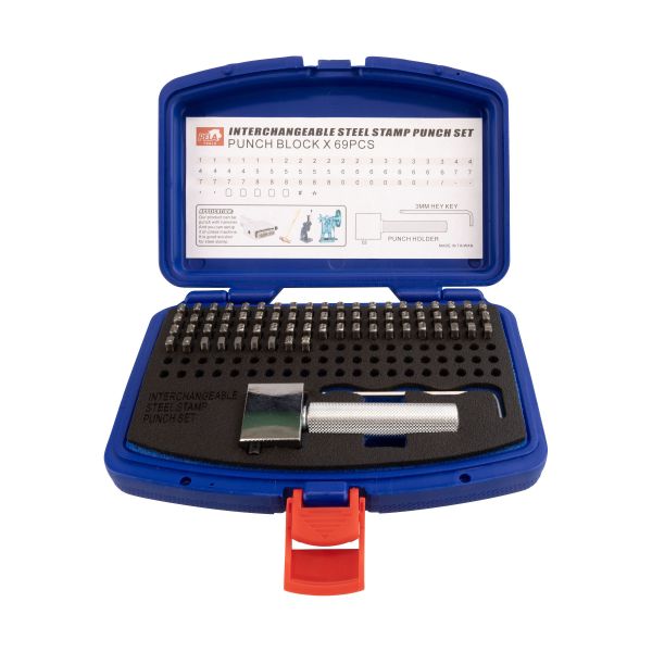 Stämpelset PELA 549869 69 delar 