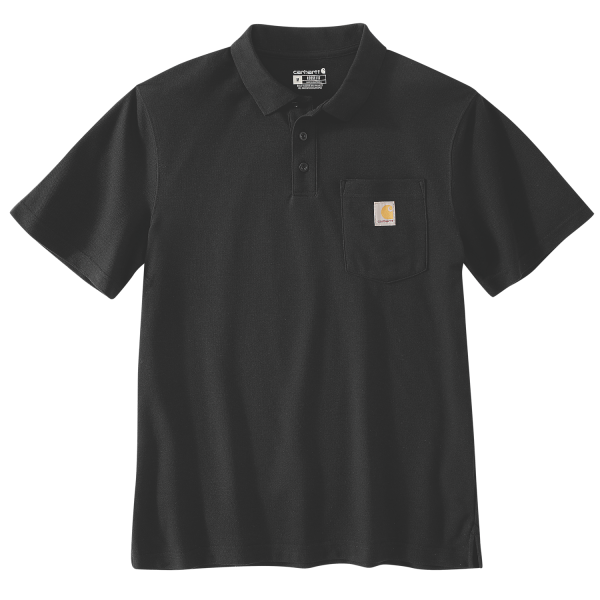 Pikeepaita Carhartt 106685BLK musta XS