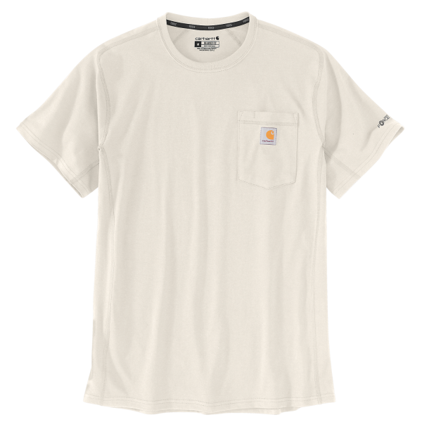 T-skjorte Carhartt 106652W03 hvit melert Hvit flekkete
