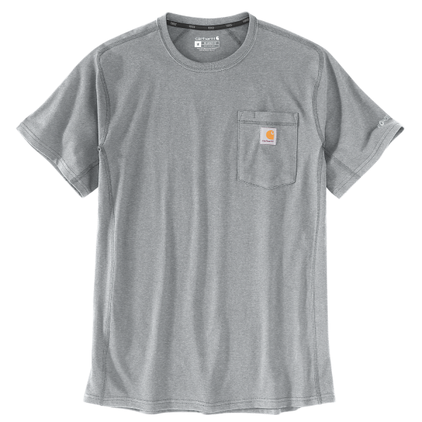 T-shirt Carhartt 106652HGY gråmelerad S