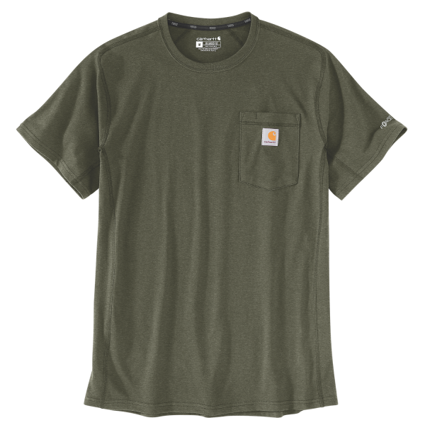 T-Shirt Carhartt 106652G73 olivengrøn olivengrøn