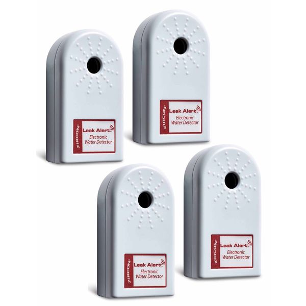 Vandalarm Elma Zircon Leak Alert 5706445420087 uden batteri, 4-pak 