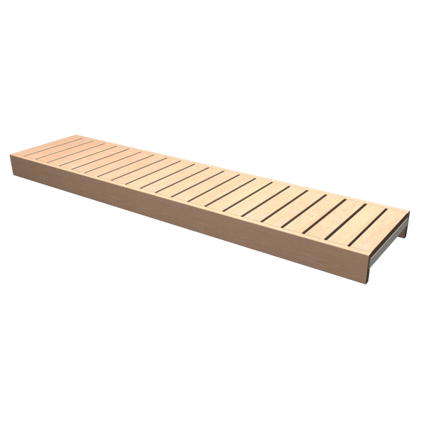 Nedre Del Harvia Modular L2200500LE 2200 × 500 mm Al