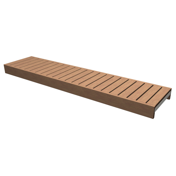 Laude-elementti Harvia Modular L2200500LHA 2200x500 mm Lämpökäsitelty haapa