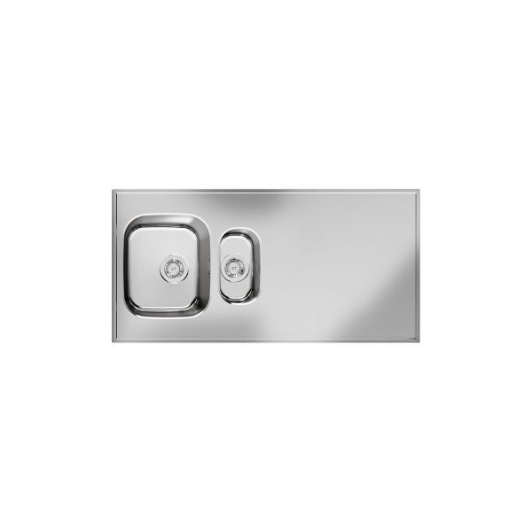 Pesupöytä Purus Basic G PBG-1200 1200x600x30 mm, käännettävä, ruostumaton teräs 