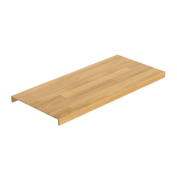 Porrasaskelma Lundbergs Classic 81581 1300x590x12 mm, kaksoisaskelma 