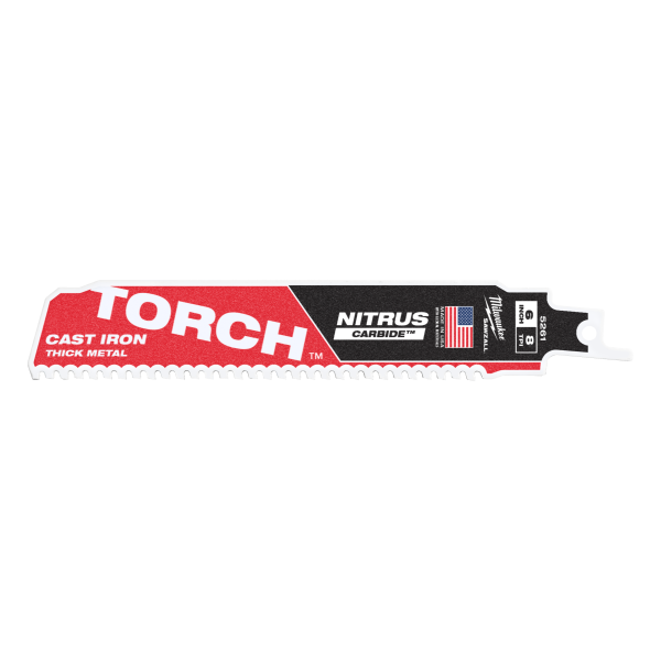 Tigersågblad Milwaukee TCT TORCH NITRUS 8T, 5-pack 150 mm 8 5-pack