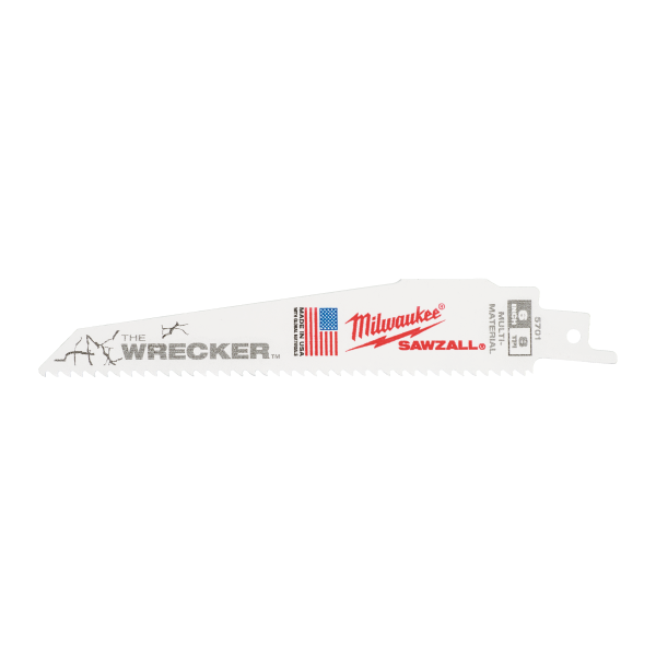 Tigersågblad Milwaukee WRECKER 7/11T, 5-pack 150 mm