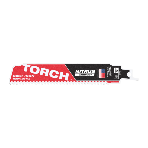 Tigersavblad Milwaukee TCT TORCH NITRUS 10 t, 5-pak 150 mm 10 5-pak