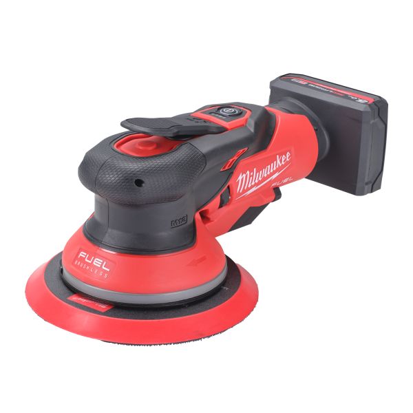 Ekcentralsliber Milwaukee M12 FROS5-502X med batteri og oplader 