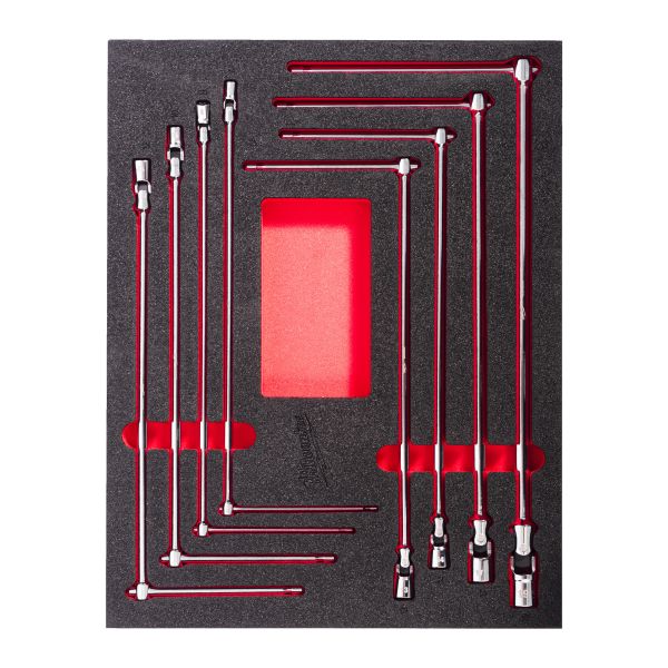 Hylsnyckelsats Milwaukee 4932499113 8 delar 