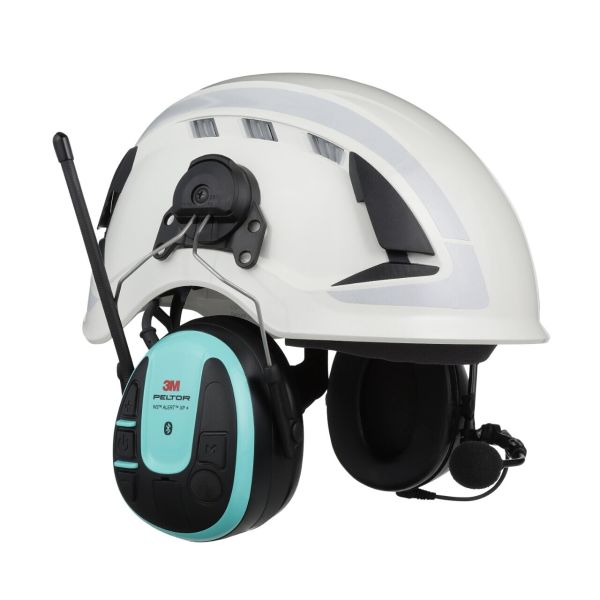 Høreværn 3M Peltor WS Alert XP+ Bluetooth og mobilapplikation, hjelmfeste 
