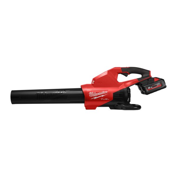 Akkulehtipuhallin Milwaukee M18 F2BL-802 akkujen ja laturin kanssa 