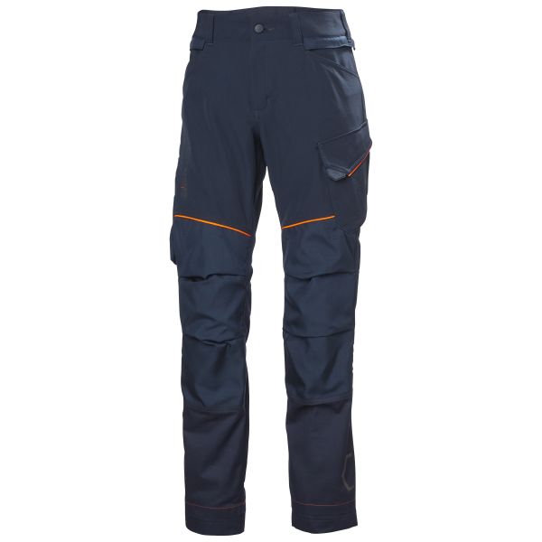 Työhousut Helly Hansen Workwear Chelsea Evolution BRZ 77556_590 laivastonsininen/oranssi, Connect™ C44