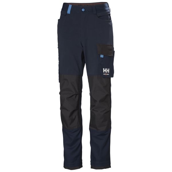 Arbejdsbukse Helly Hansen Workwear Luna 4X 77597_599 tilslutning, dame marineblå C34
