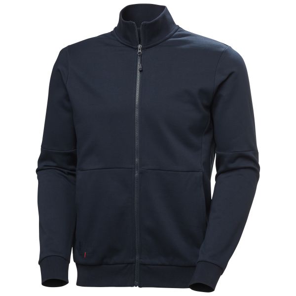 Collegepaita Helly Hansen Workwear Evo 79344_591 kokovetoketju Laivastonsininen XS