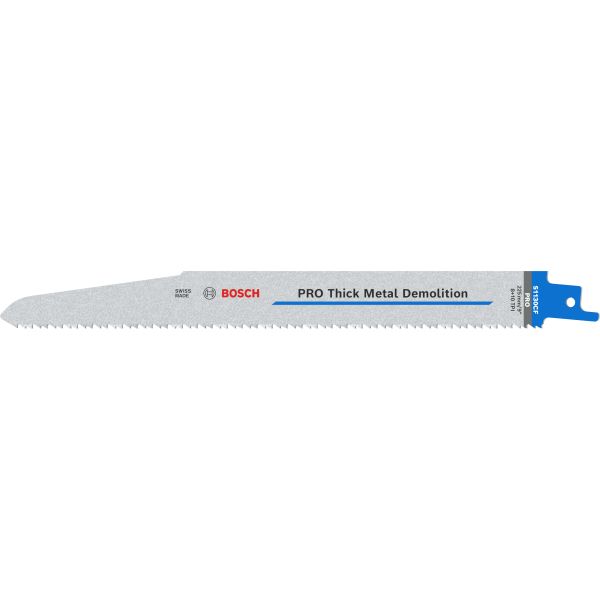 Puukkosahanterä Bosch PRO Thick Metal Demolition S1130CF 1,6x22x225 mm, 100 kpl 
