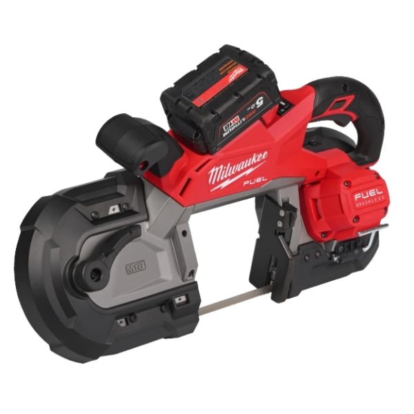 Båndsav Milwaukee M18 FBS127-502C med batteri og oplader 
