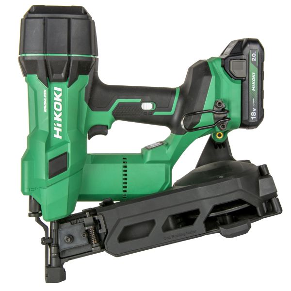 Kartonspikpistol HiKOKI NV1845DA med batteri og oplader 