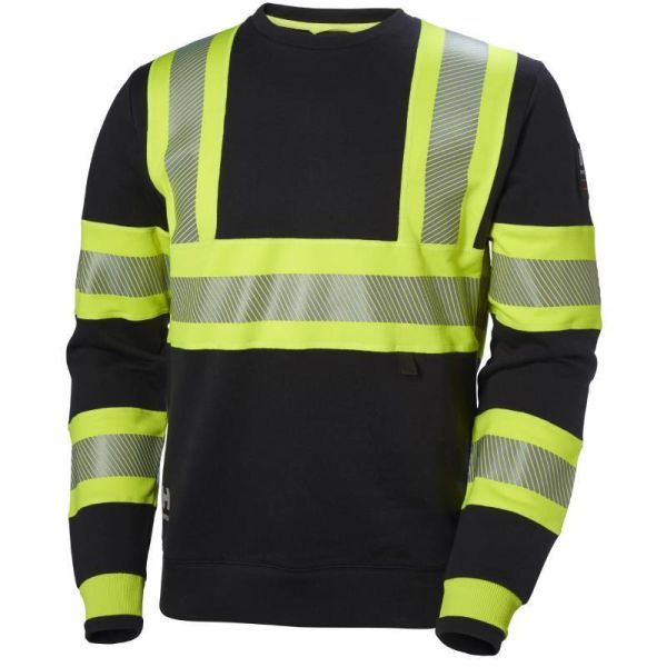 Tröja Helly Hansen Workwear ICU 79272-369 varsel, svart/gul Hi-Vis Gul L