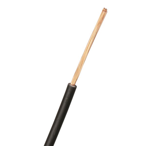 Kytkentäkaapeli Nexans 11183171-001-05 RK 90 °C (H05V2-K) RK 0,75, musta, kaapelirulla 500 m