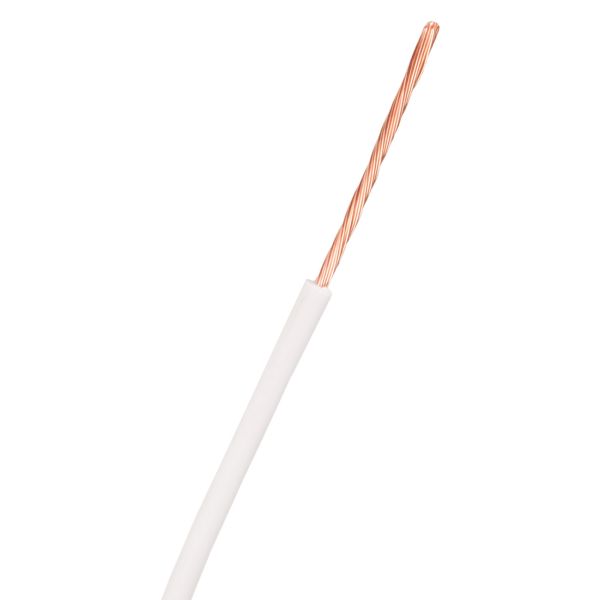 Koblingskabel Nexans 11020240-002 RK 6, 90°C (H07V2-K 4) 6 mm² Hvit 100 m, ring