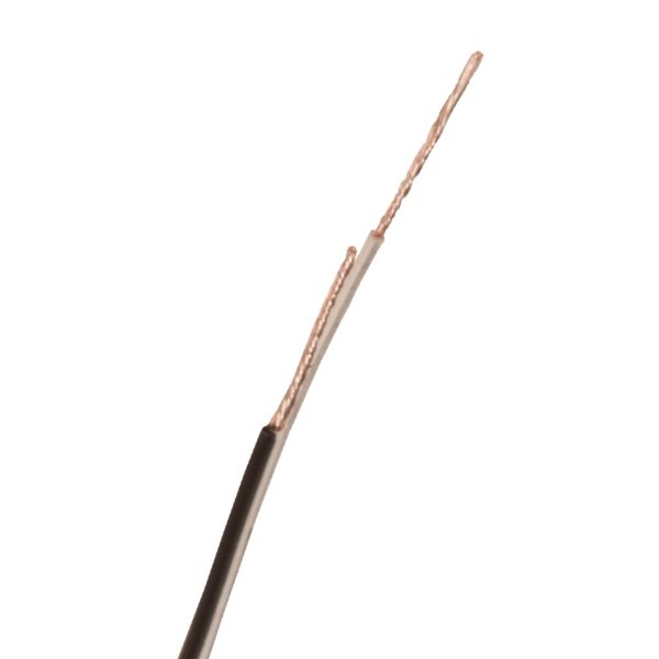 Højttaler Nexans RQUB 0,35 mm² lederareal, sort/hvid 100 m, Bobby
