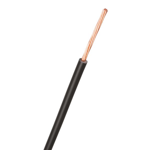 Asennuskaapeli Nexans FQ Easy H07Z1-R, 450/750 V 1x1,5 mm², musta