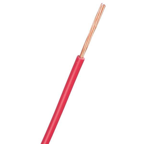 Installasjonskabel Nexans FQ Easy H07Z1-R, 450/750 V 1 x 1,5 mm², rød