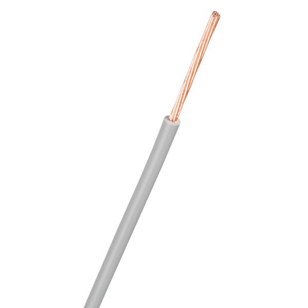 Asennuskaapeli Nexans FQ Easy H07Z1-R, 450/750 V 1x1,5 mm², harmaa