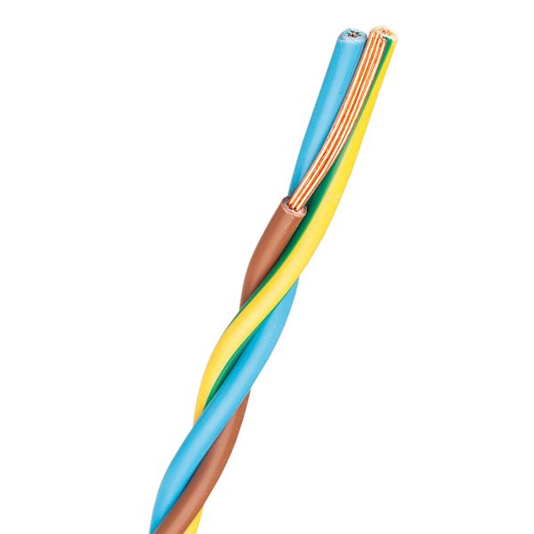 Asennuskaapeli Nexans FQ Easy H07Z1-R, 450/750 V, kerrattu 3G1,5 mm²