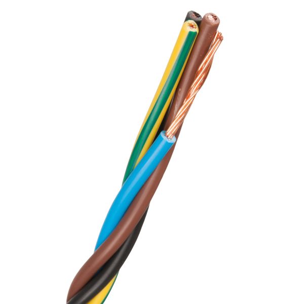 Asennuskaapeli Nexans FQ EASY 450/750V, 300 m Johdin x alue: 4G1,5 mm²