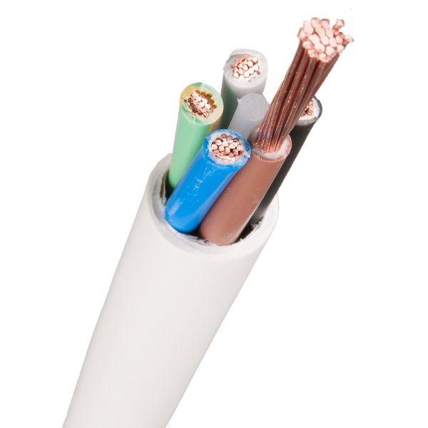 Installasjonskabel Nexans MQQ 5G 4 mm² lederområde 1 m, kappet