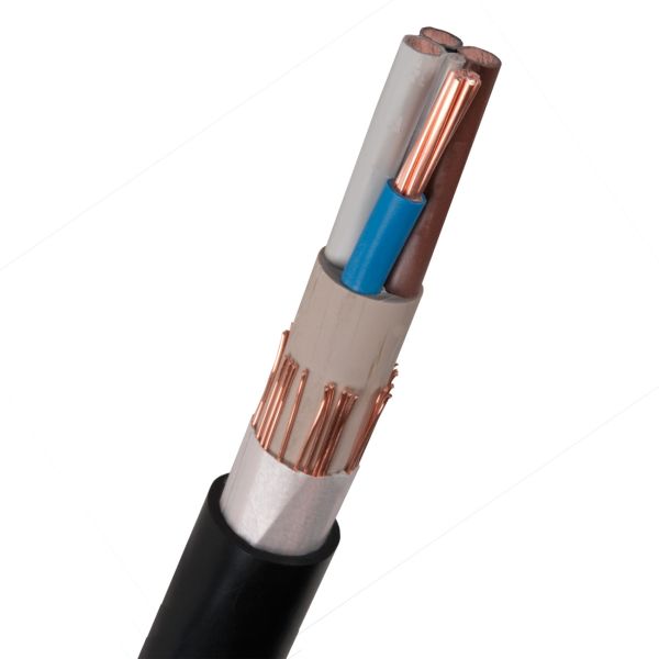 Maadoituskaapeli Nexans 15133398-201-00 FXQJ, 1 kV 4x6/6 mm², 1 m