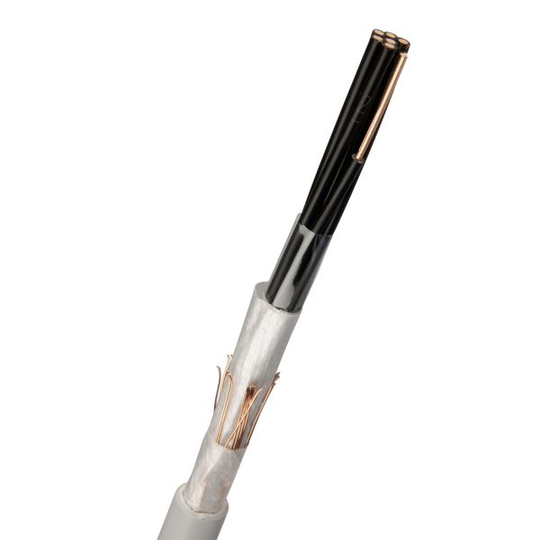 Styrkabel Nexans 16174698-898-05 EQFR, 750V, ljusgrå 37x1.5 mm², trumma 500 m