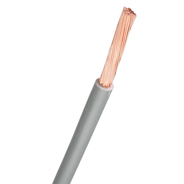 Kytkentäkaapeli Nexans 11020340-070 RK 10, 90 °C (H07V2-K 4) 10 mm² Harmaa 100 m