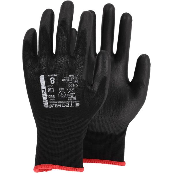 Montagehandske Tegera 860 PU/nylon 10