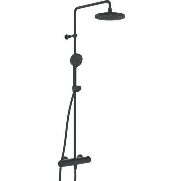 Takduschset Oras Nova 7402-33 150 c/c, matt svart 