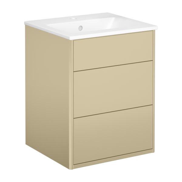 Allaskaappi Gustavsberg Graphic GB71GCVU45BBWB beige, 45 cm 