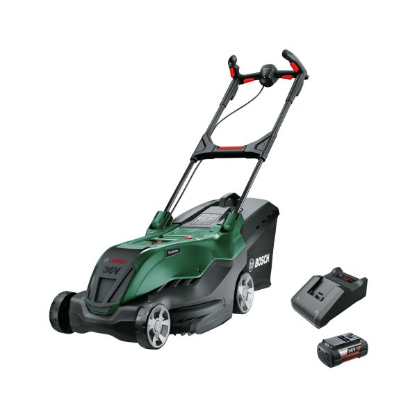 Gräsklippare Bosch DIY AdvancedRotak 36V-44-750 med batteri och laddare