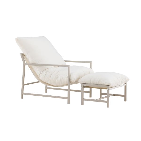 Loungefåtölj Venture Home Corso Beige Beige