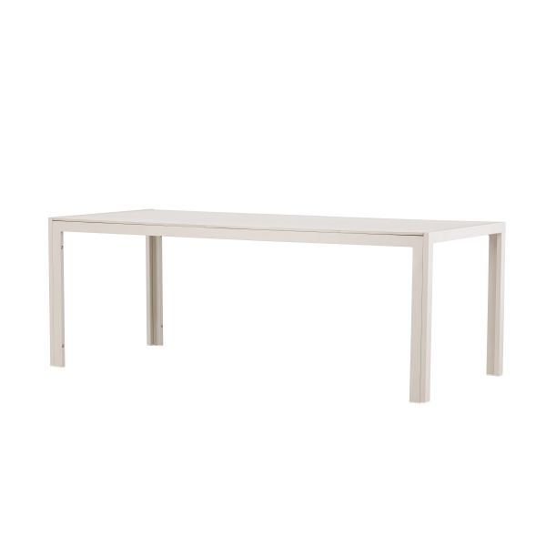 Matbord Venture Home Break Aluminium/Beige 