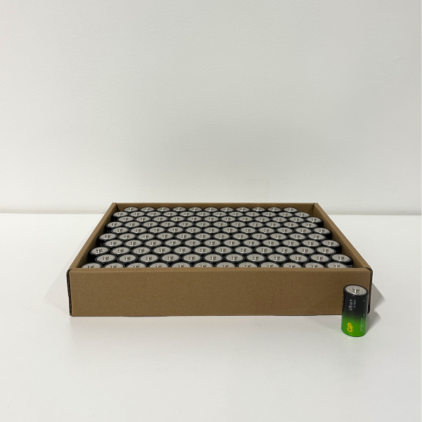 Batteri GP Batteries Ultra+ alkalisk, C/LR14, 120‑pakning 