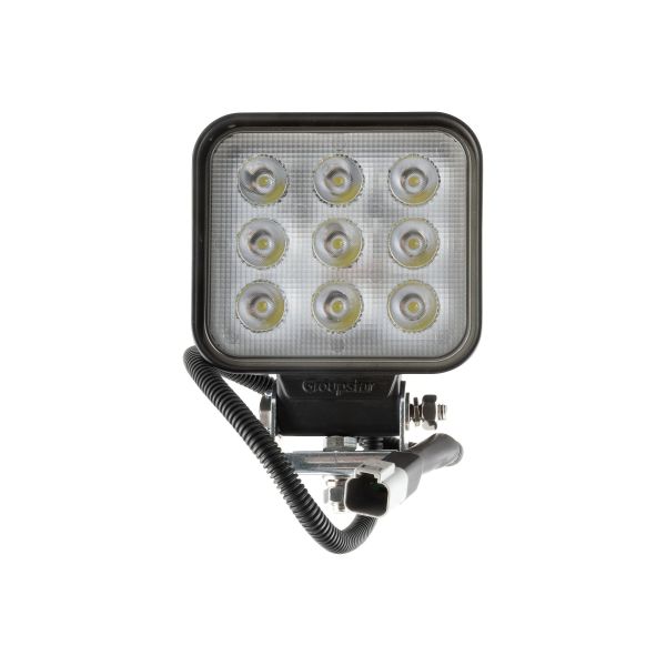 Backljus CJ 543745 vitt, led 