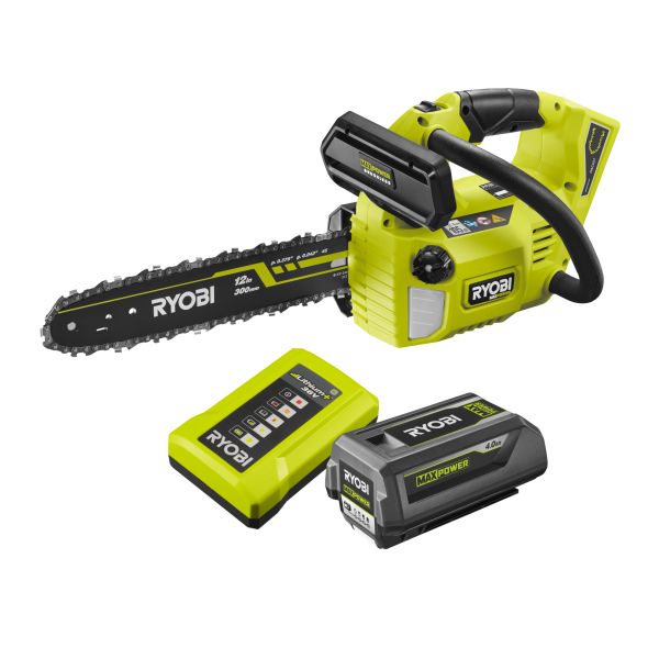 Topphandsåg Ryobi RY36THCSX30A-140 med batteri och laddare 